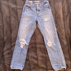 levi’s wedgie straight jeans